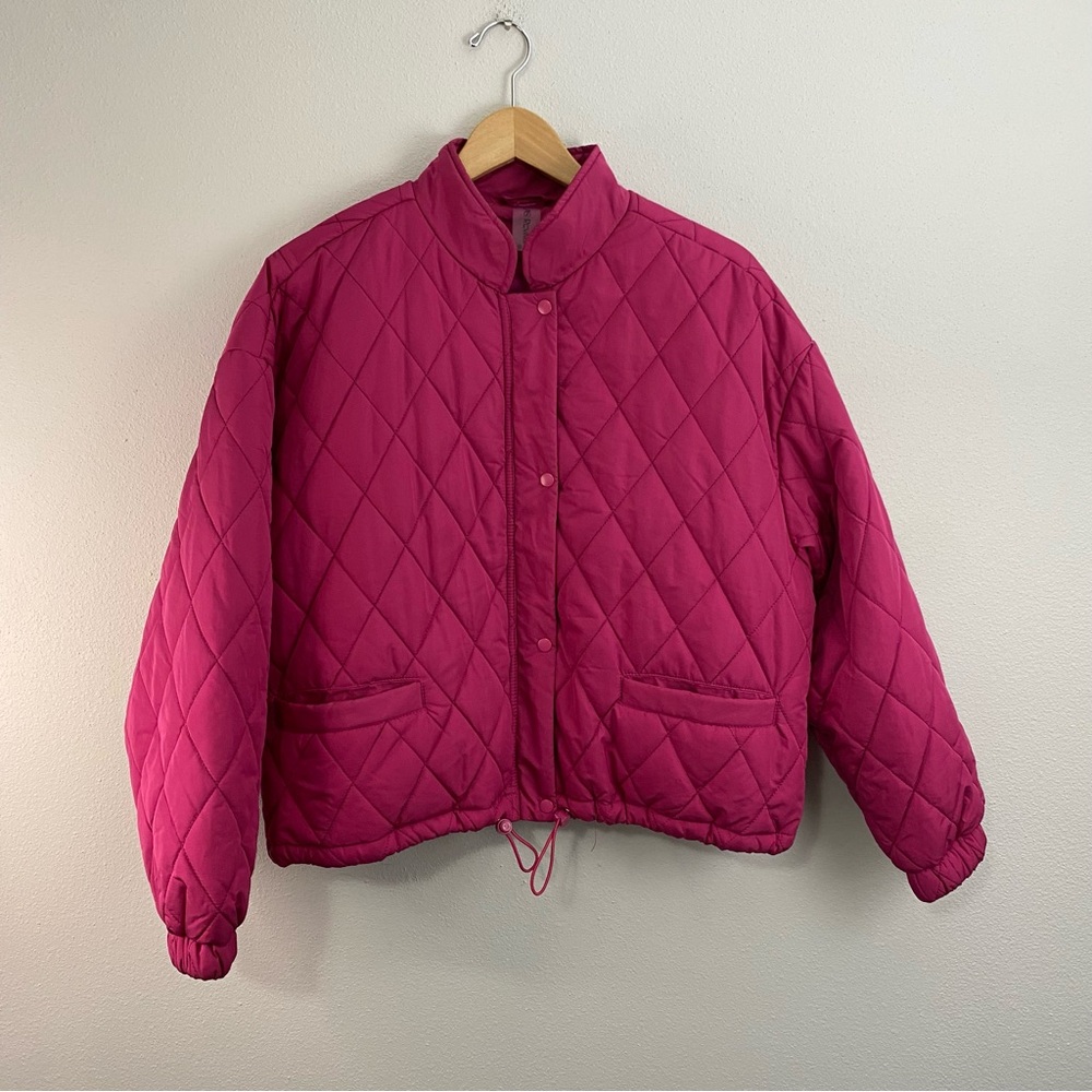 AS Revival Pink Quilted‎ Coat Women’s Large